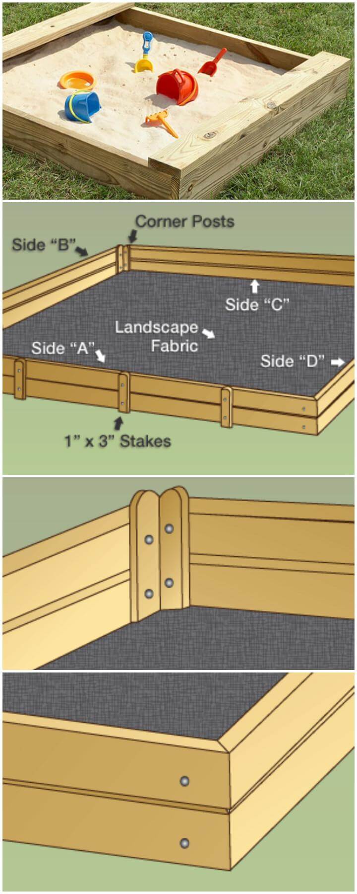 60+ DIY Sandbox Ideas and Projects for Kids Page 10 of 10 DIY & Crafts