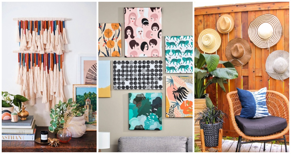 25 Easy DIY Wall Decor Ideas That Anyone Can Make