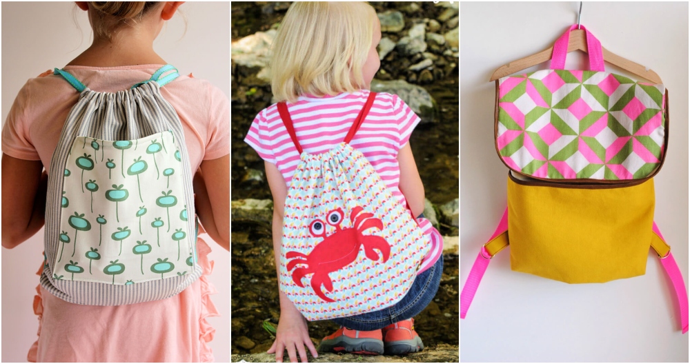 How to sew a backpack – free sewing pattern