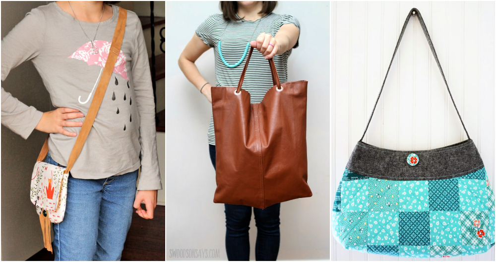 Bag Free Patterns – diy pouch and bag with sewingtimes