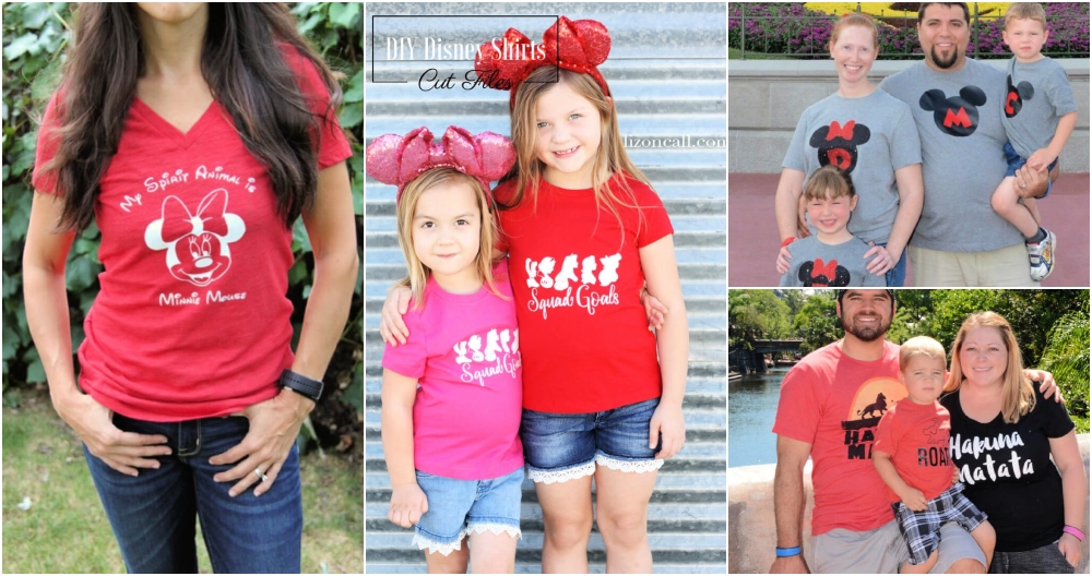 DIY - Family Disney Shirts with Cricut - Suburban Wife, City Life