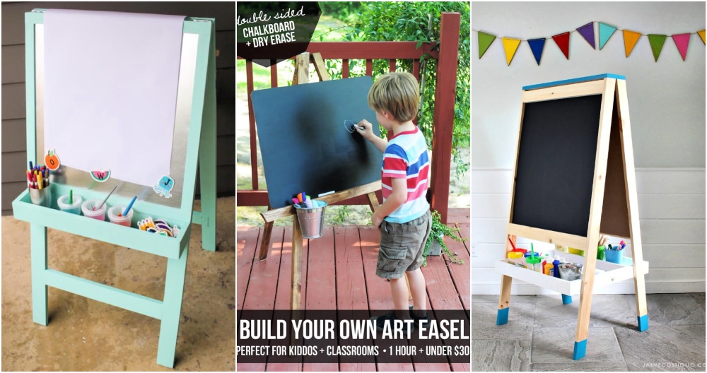 10 DIY Art Easels & Tables - Our Top Free Project Plans