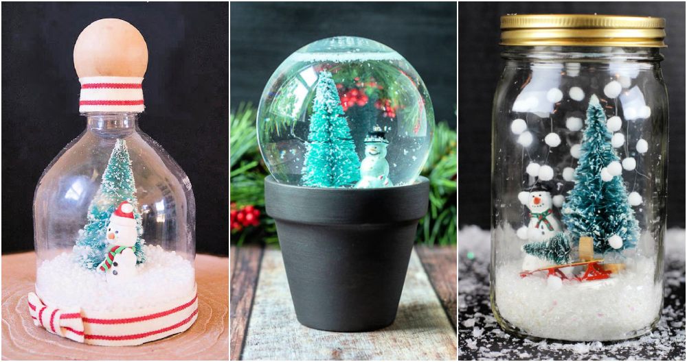 40 Homemade DIY Snow Globe Ideas To Make - Suite 101