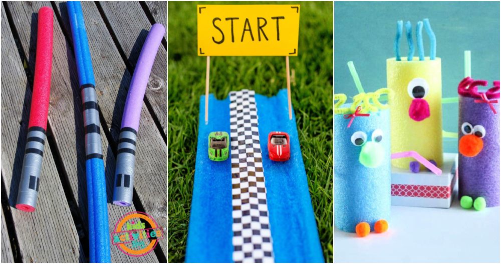 25 Fun DIY Pool Noodle Crafts To Make - DIY Crafts