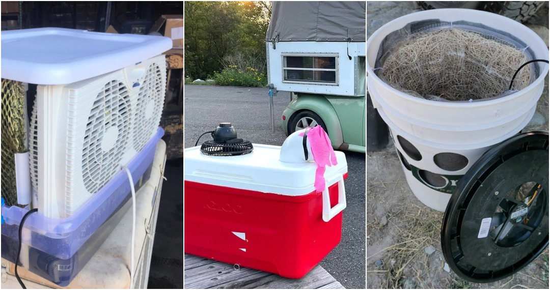 Diy rv swamp cooler shops