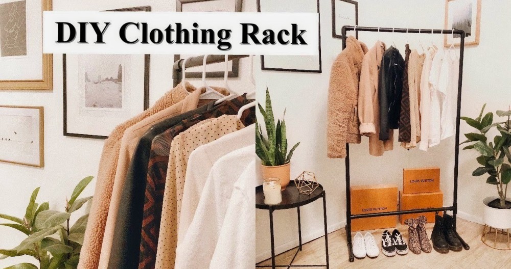 Diy Clothes Rack Under $12