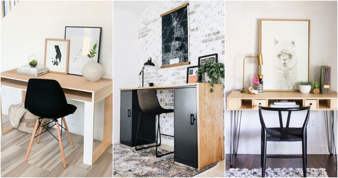 15 DIY Plywood Desk Plans to Make