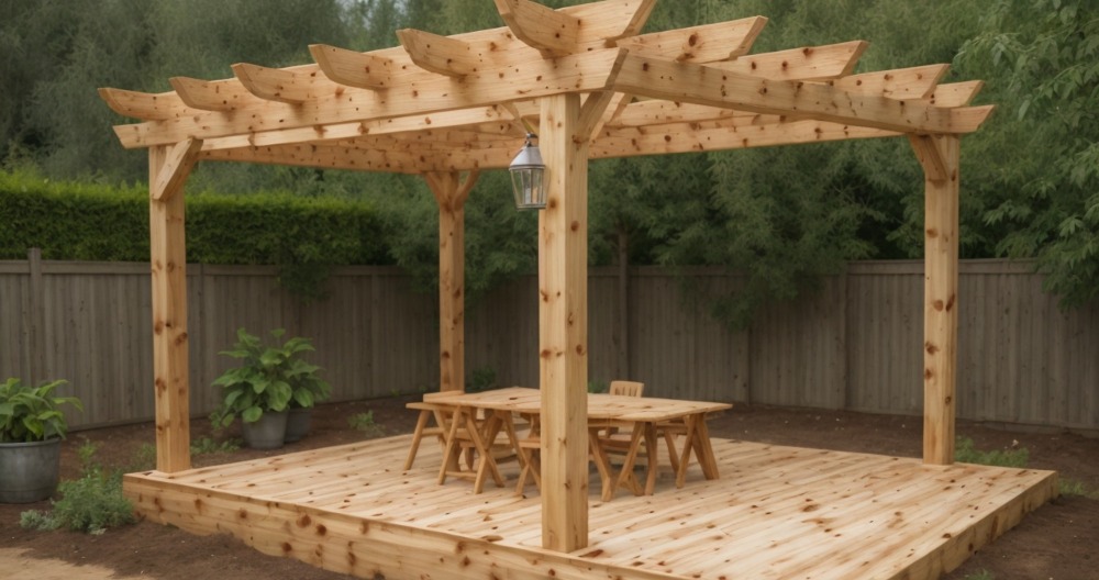 Diy Pergola Step By Step Instructions 9642