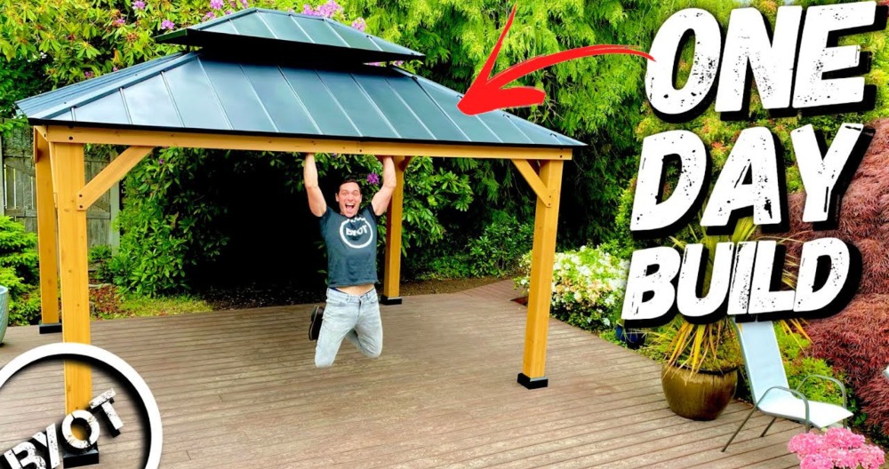 DIY Gazebo for Your Backyard