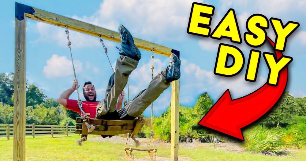 Building A Diy Swing Set