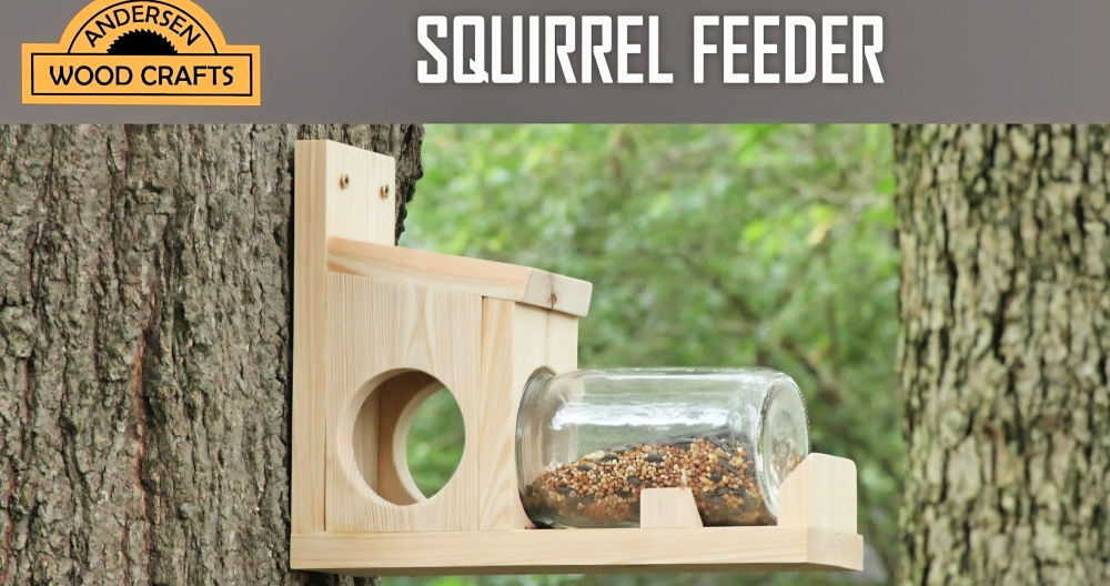 How To Make A DIY Squirrel Feeder